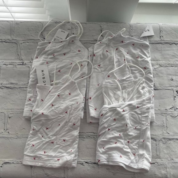 PacSun Cherry Cami Crop Top - Picture 9 of 10